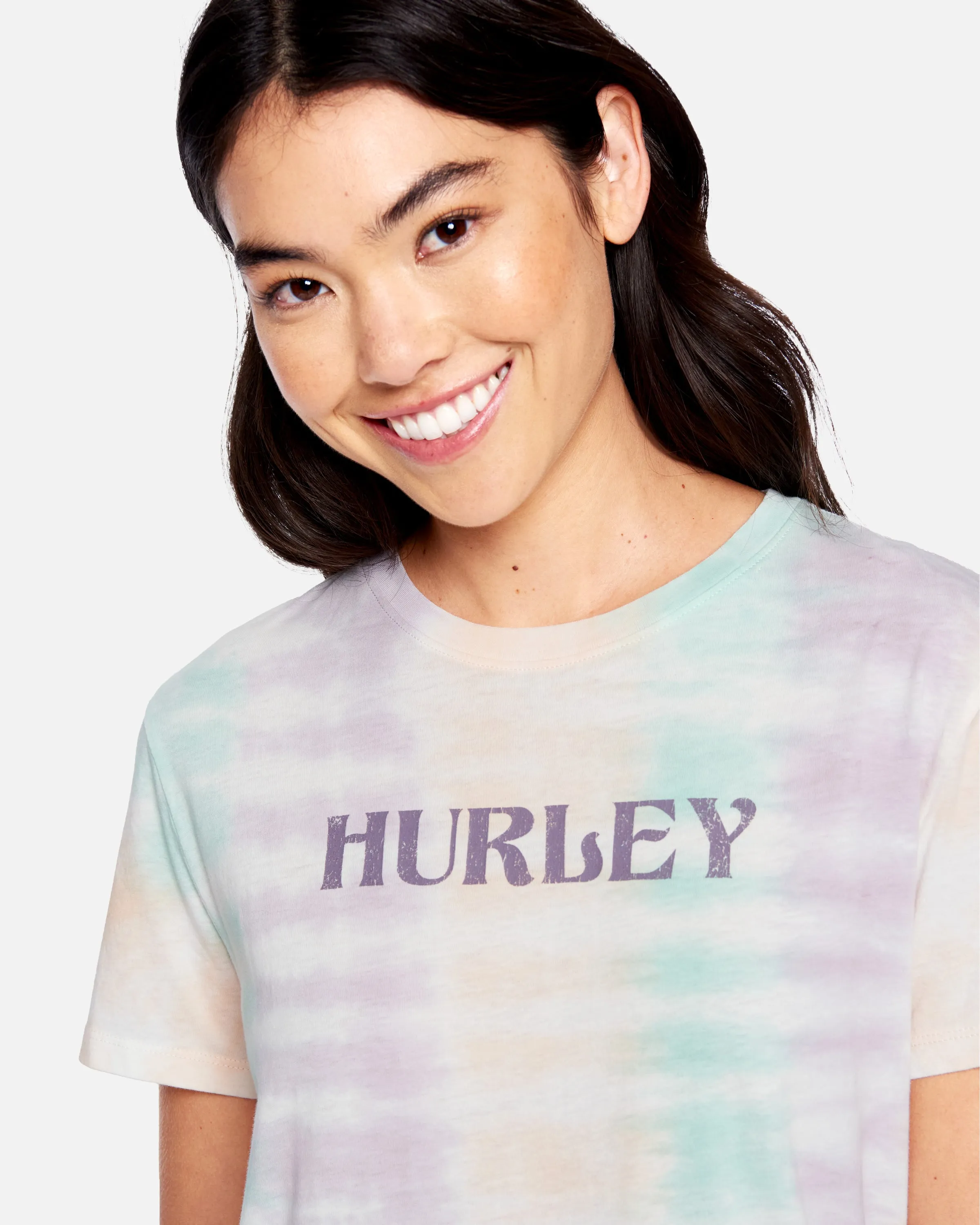 Alchemy Tie Dye Relaxed Girlfriend Short Sleeve T-Shirt sold by Hurley product image thumbnail 4