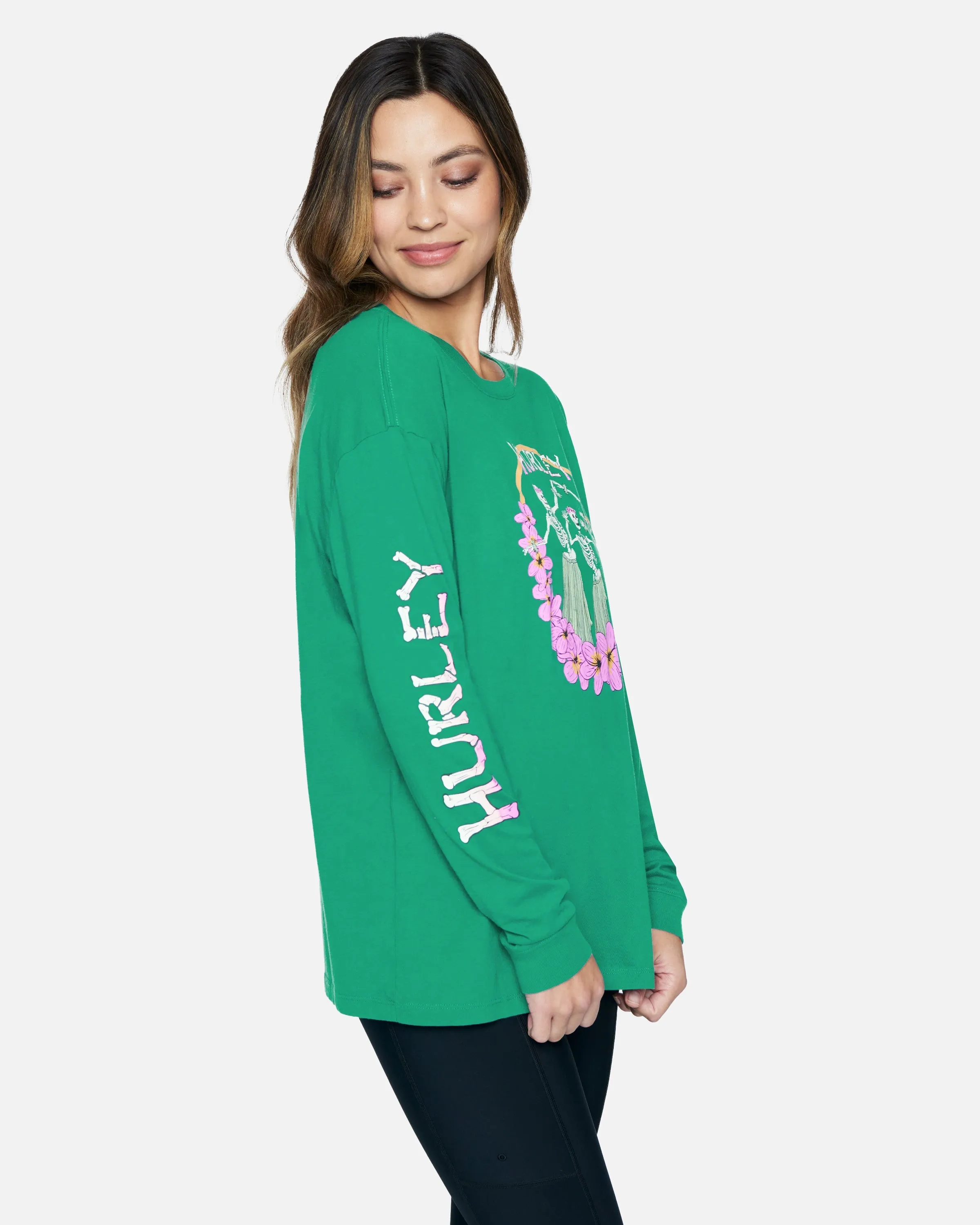 Hulaskel Oversized Long Sleeve Tee sold by Hurley product image thumbnail 3
