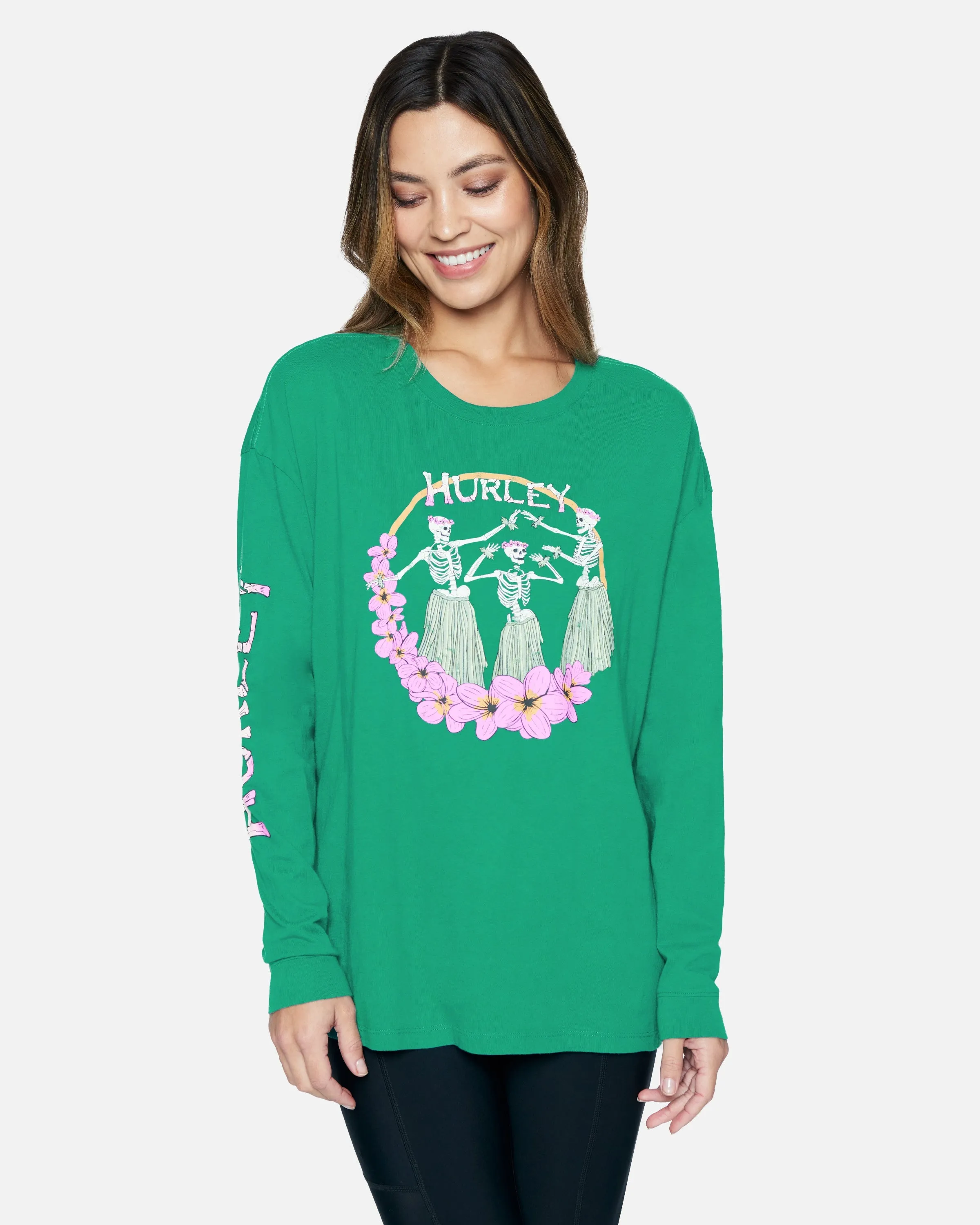 Hulaskel Oversized Long Sleeve Tee sold by Hurley