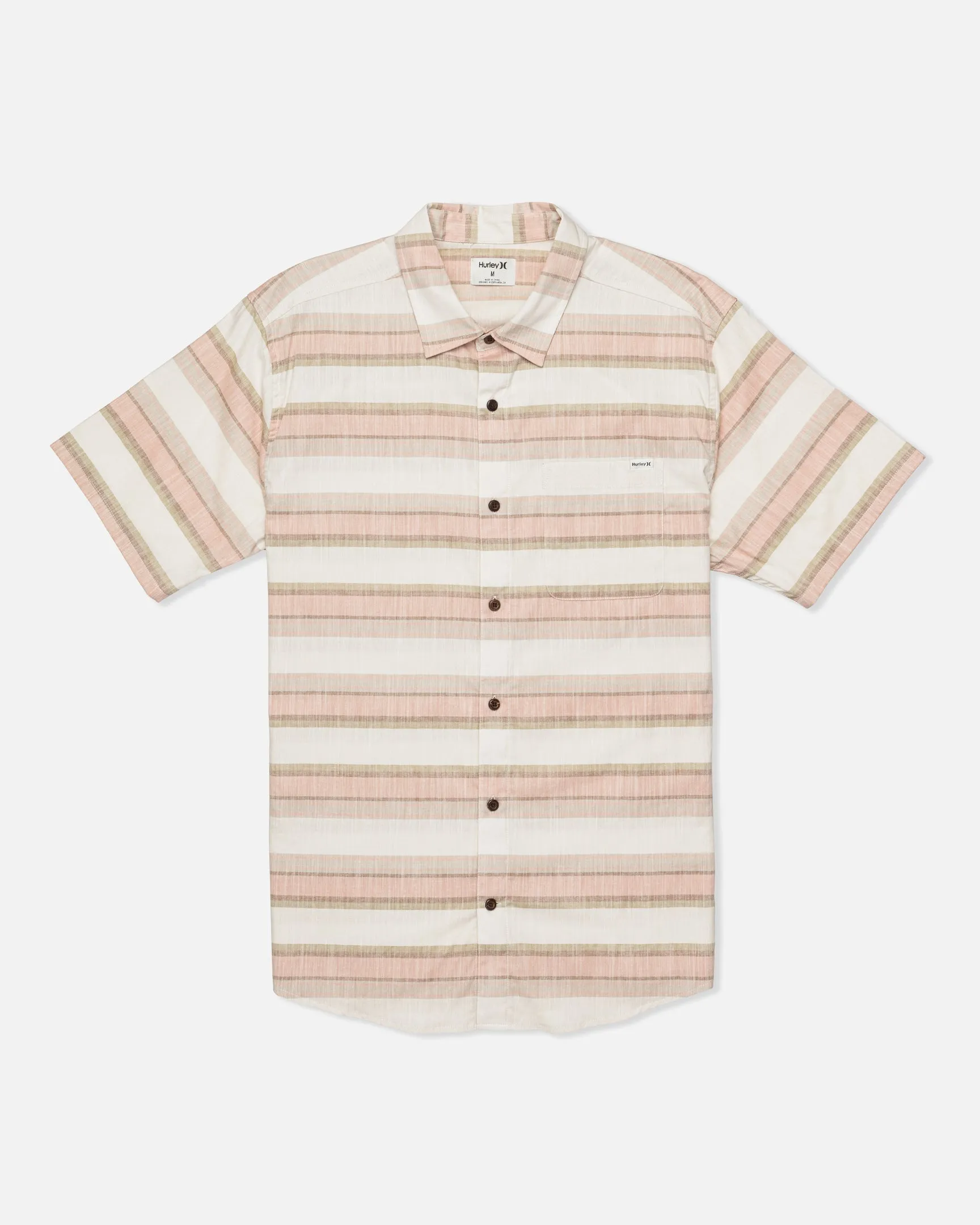 One & Only Lido Stripe Short Sleeve sold by Hurley