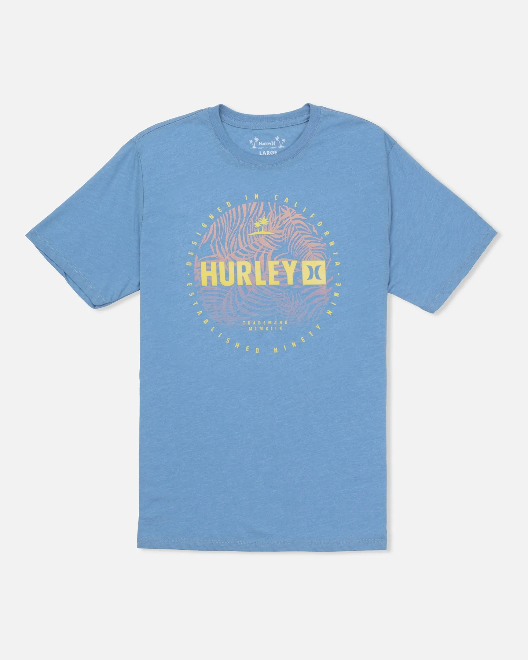 Palm World Short Sleeve sold by Hurley