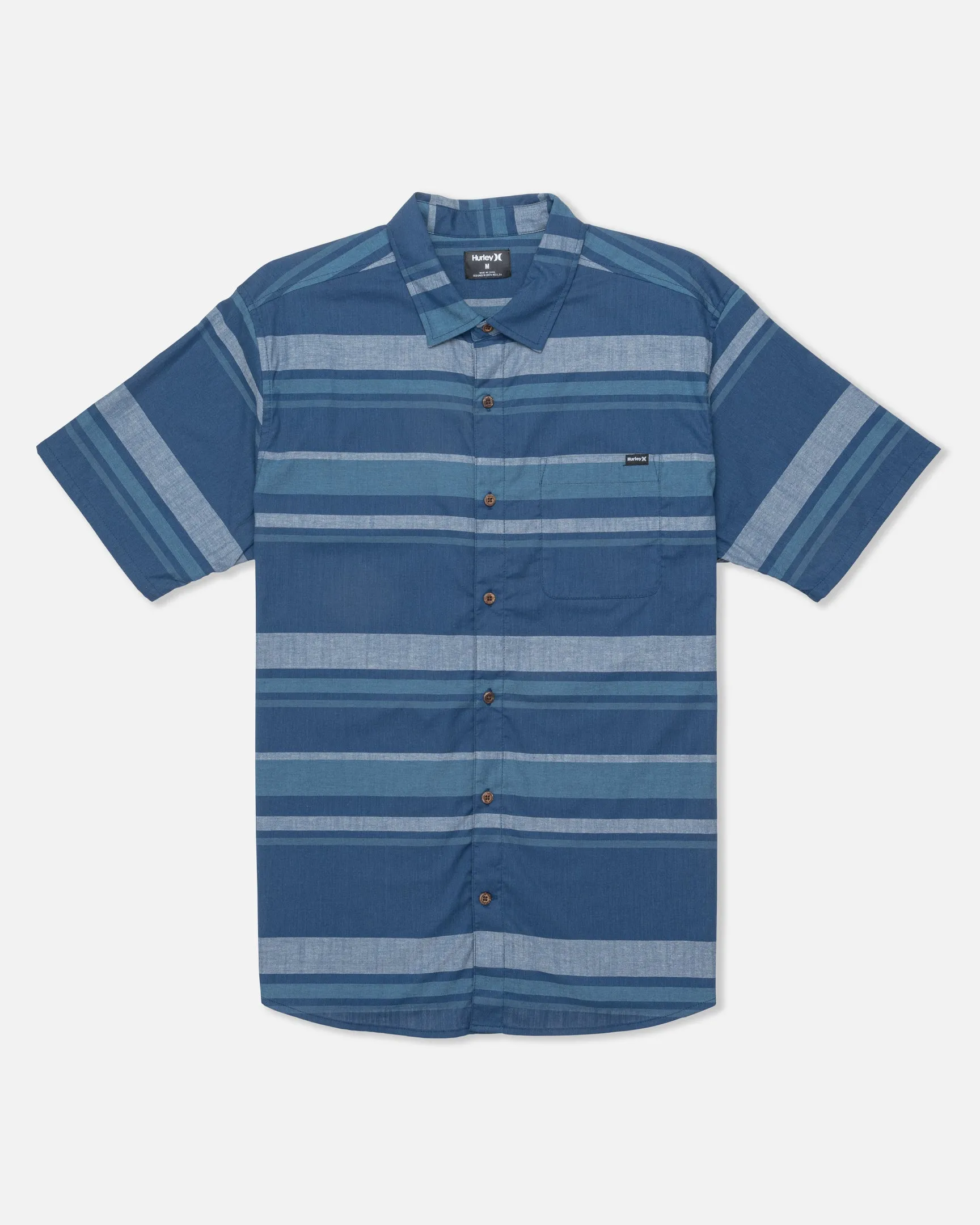 One & Only Lido Stripe Short Sleeve sold by Hurley