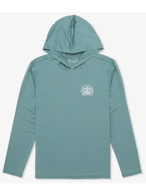 Hybrid UPF Hooded Long Sleeve made by Hurley
