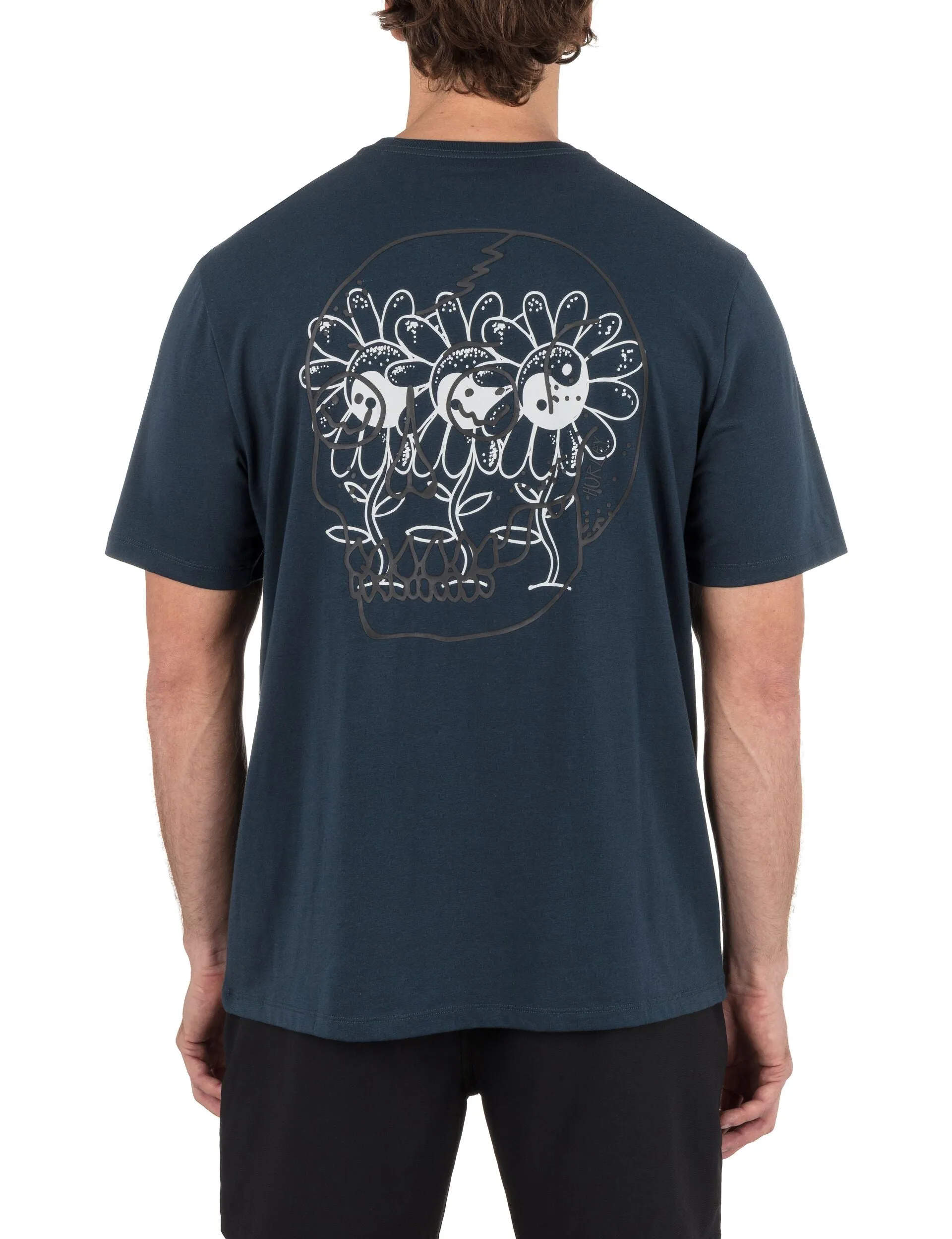 H2O Dri Skulls and Flowers Short Sleeve sold by Hurley product image thumbnail 3