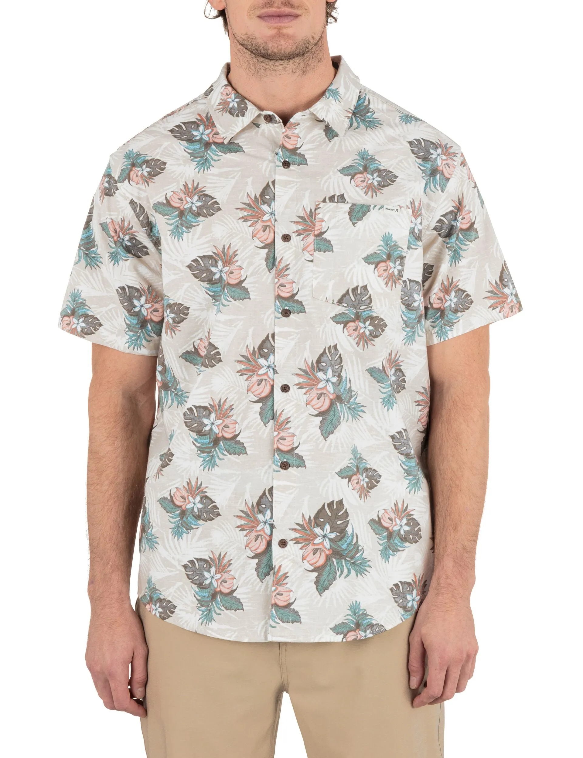 One & Only Lido Stretch Short Sleeve Shirt sold by Hurley product image thumbnail 2