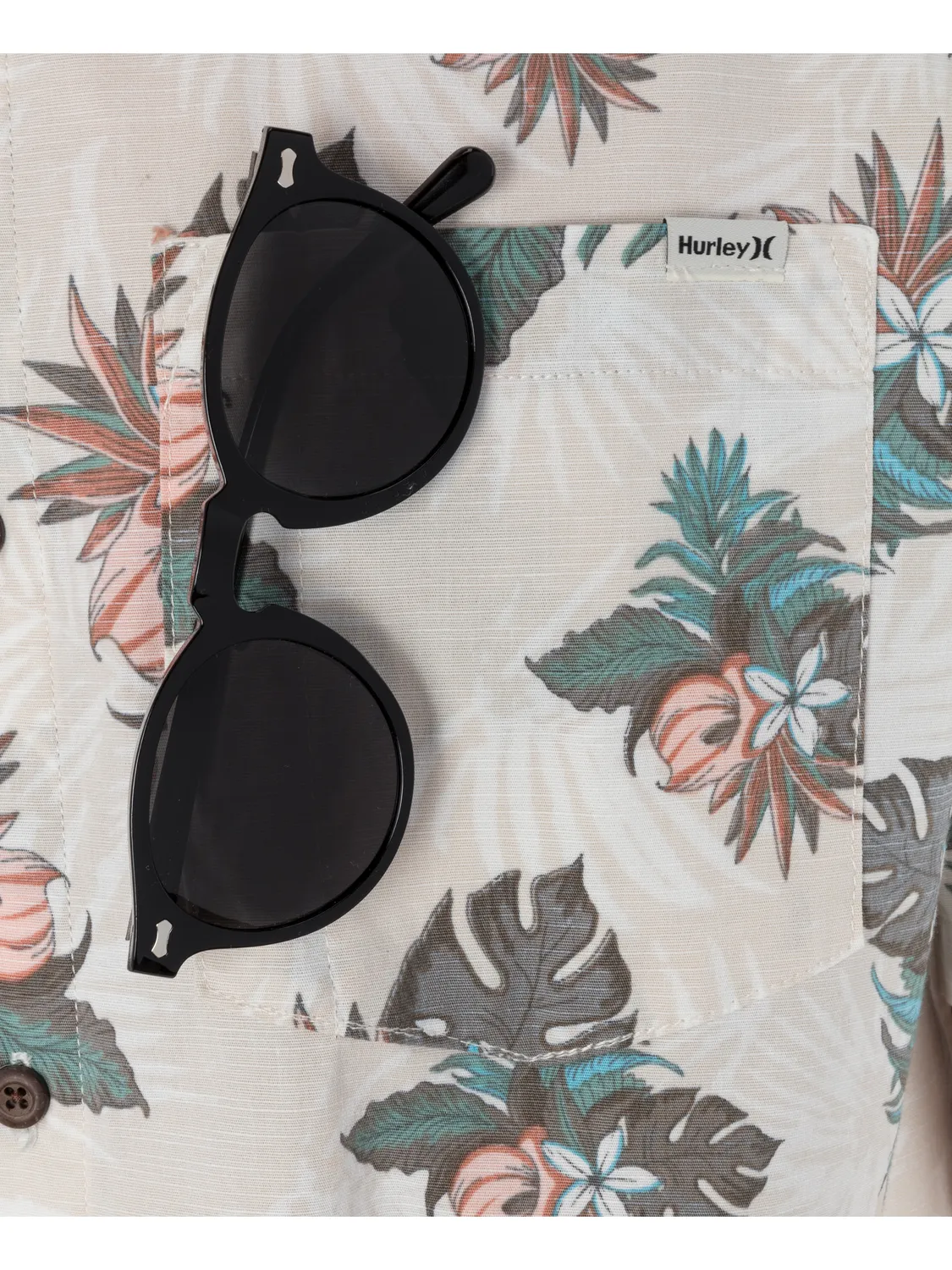 One & Only Lido Stretch Short Sleeve Shirt sold by Hurley product image thumbnail 4