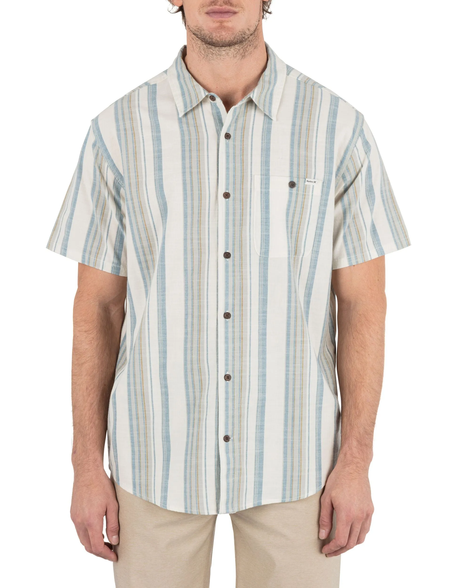 Lido Stripe Short Sleeve Shirt sold by Hurley product image thumbnail 2