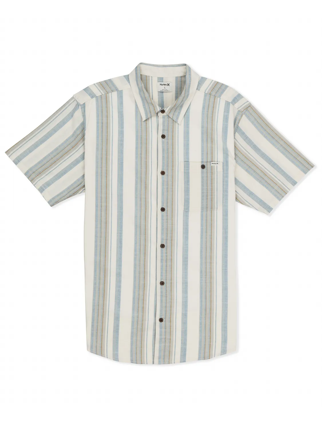 Lido Stripe Short Sleeve Shirt sold by Hurley