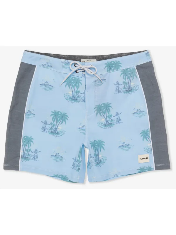 Phantom Naturals Blocked Session Boardshort 16" sold by Hurley