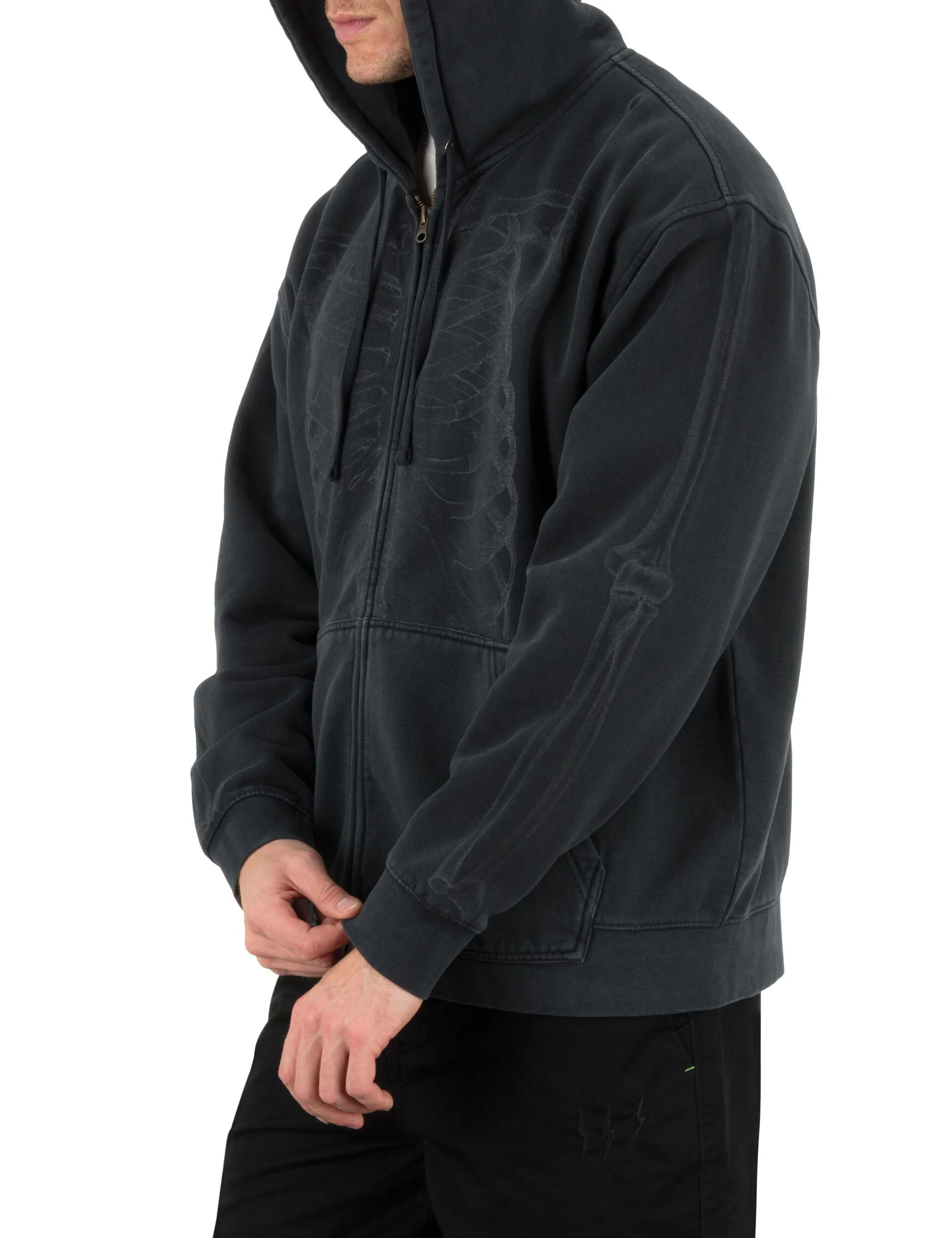 Hurley x Travis Barker Bones Zip Hoodie sold by Hurley product image thumbnail 3