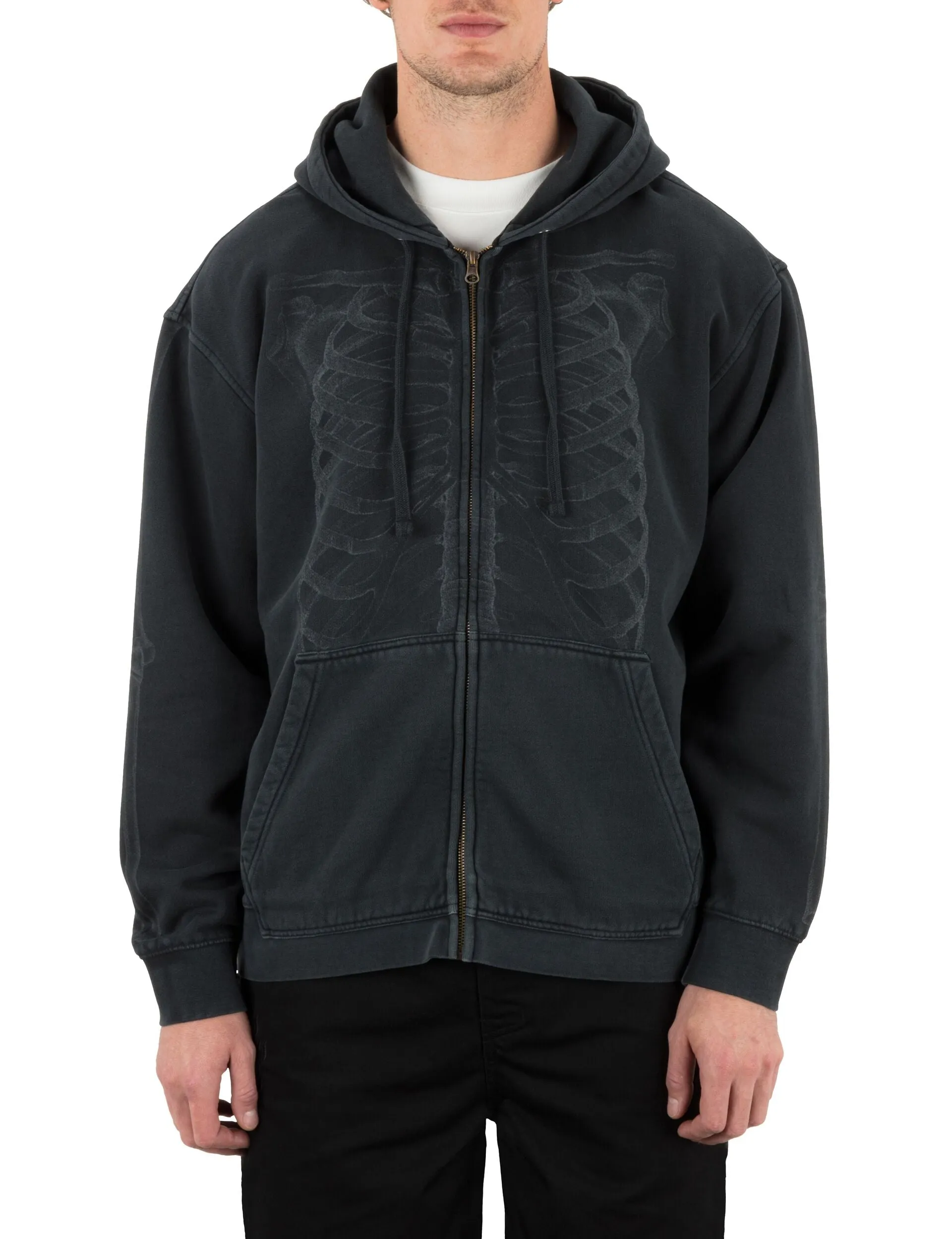 Hurley x Travis Barker Bones Zip Hoodie sold by Hurley product image thumbnail 2