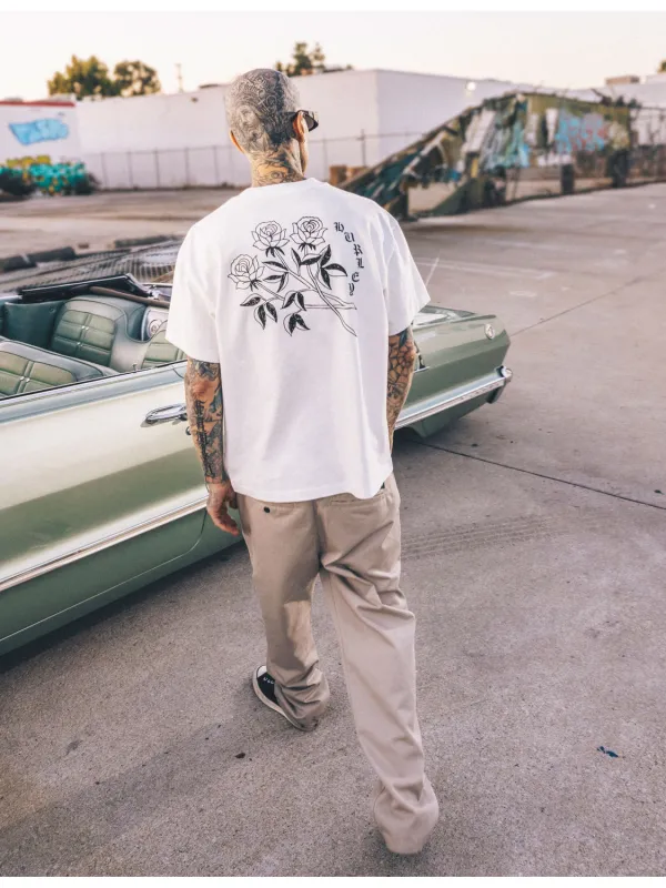 Hurley x Travis Barker Old Rose Short Sleeve Tee made by Hurley