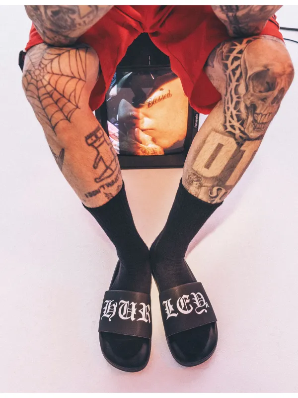 Hurley x Travis Barker Slide made by Hurley