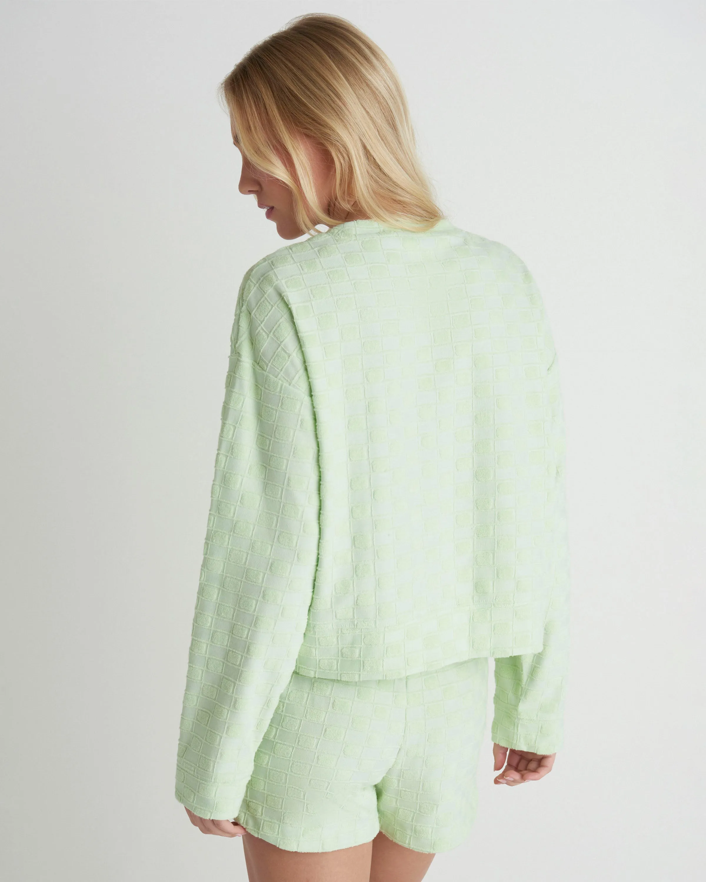 Venice Terry Boxy Crew Sweatshirt sold by Hurley product image thumbnail 2