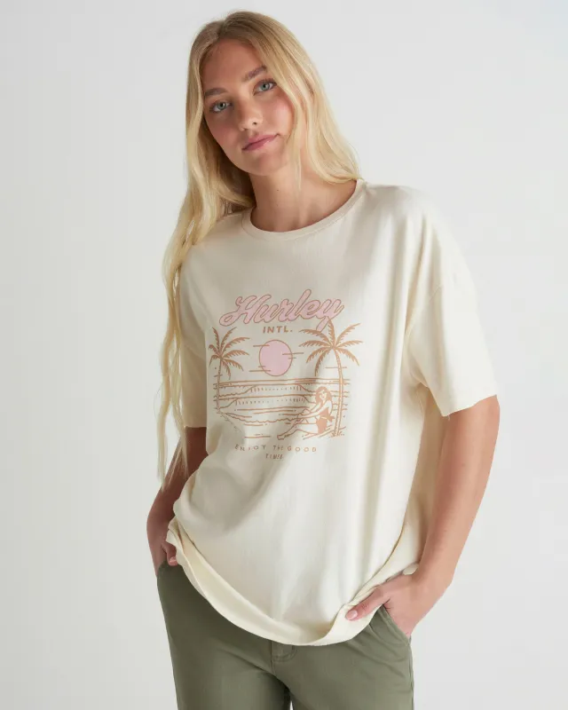 Sunshine Coast Boyfriend Tee sold by Hurley