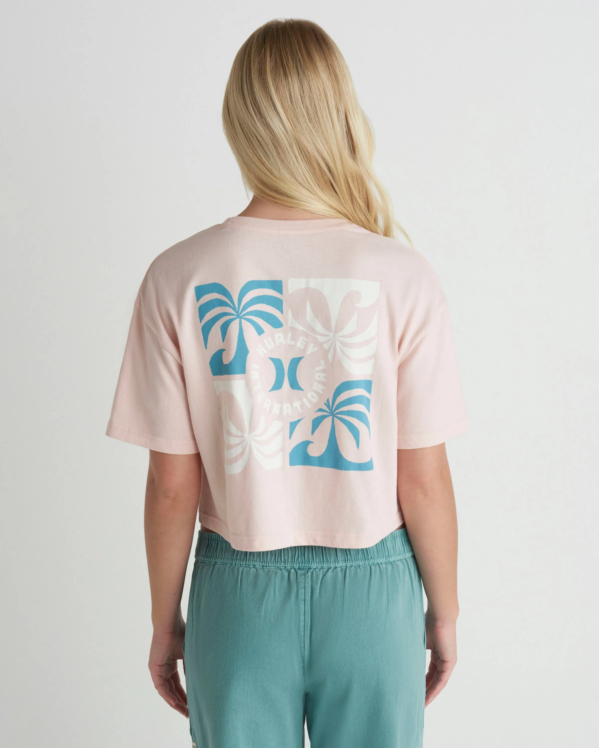 Coast To Coast Boxy Crop Tee sold by Hurley product image thumbnail 2