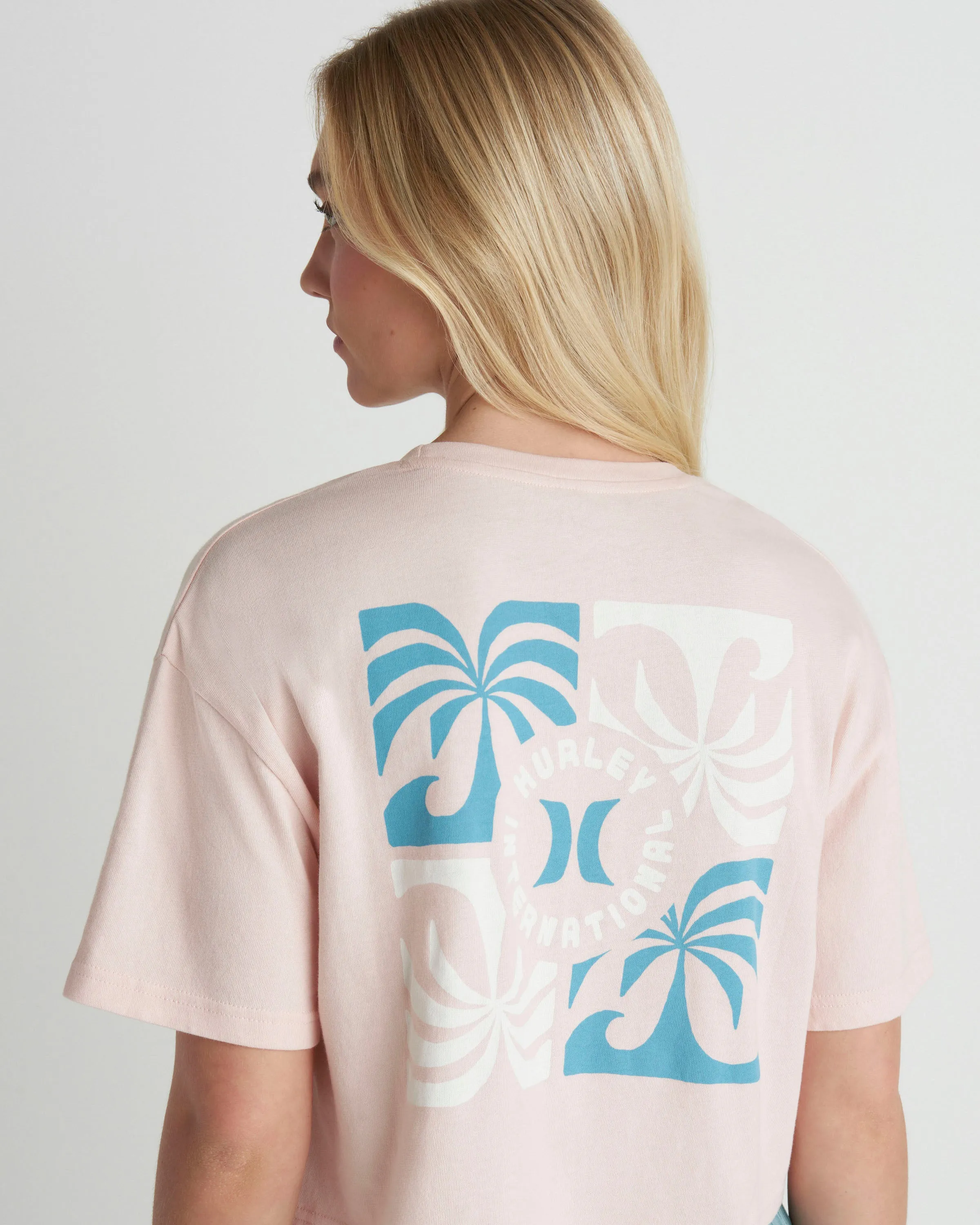 Coast To Coast Boxy Crop Tee sold by Hurley product image thumbnail 4