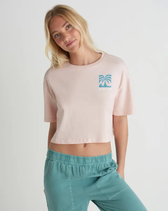 Coast To Coast Boxy Crop Tee sold by Hurley