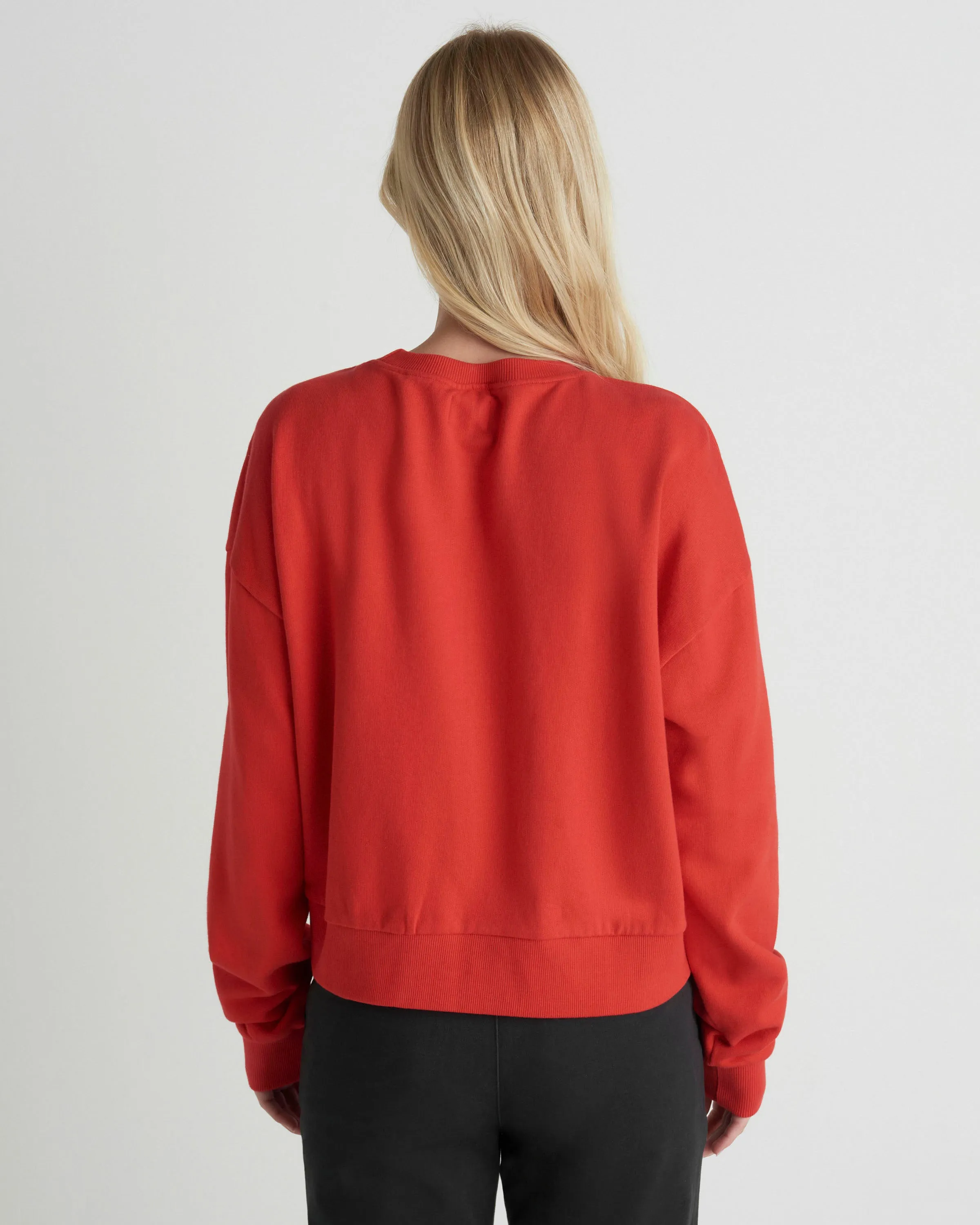 Leisure Club Boxy Crew Sweatshirt sold by Hurley product image thumbnail 2