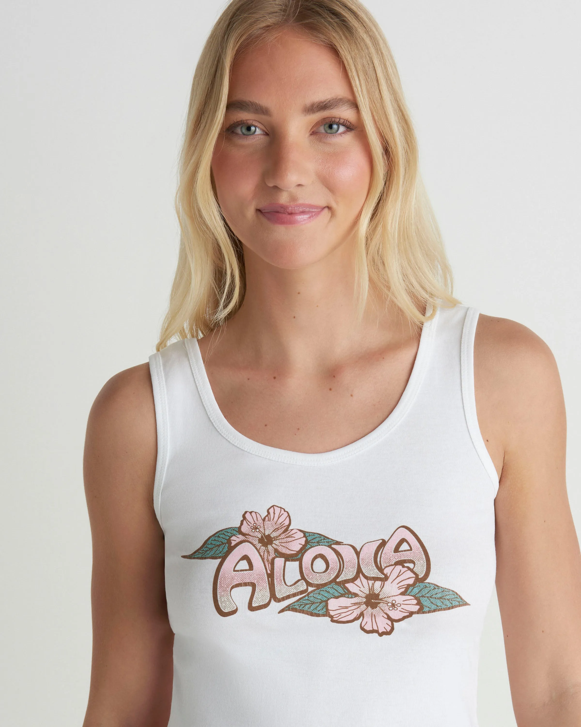 Aloha Scoop Crop Tank sold by Hurley product image thumbnail 4