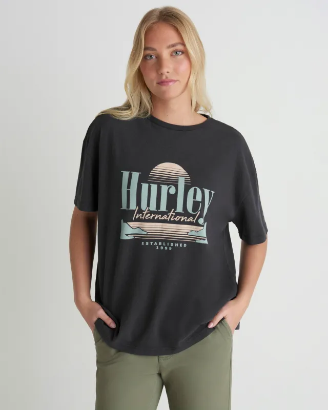 Racquet Boyfriend Tee sold by Hurley