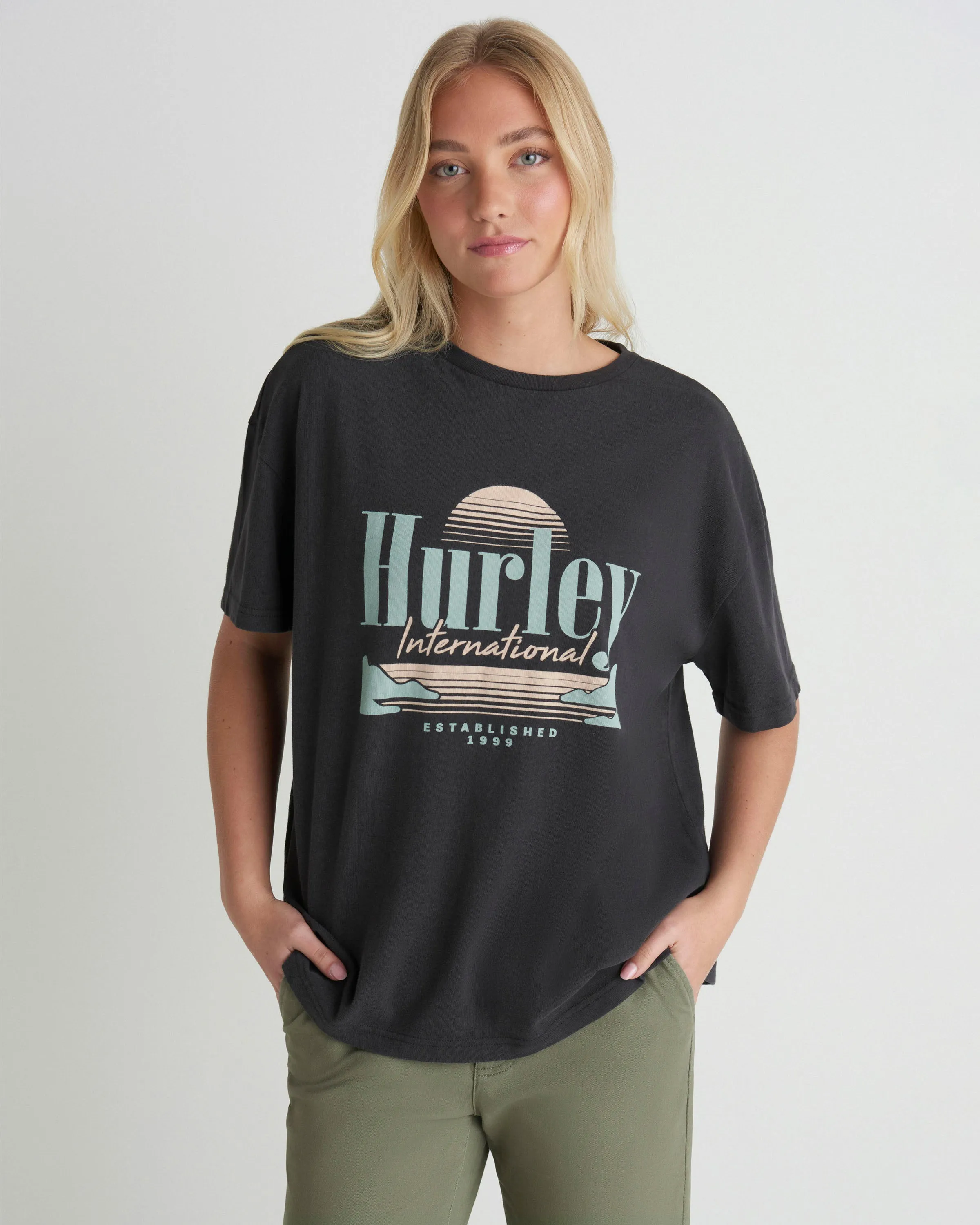 Racquet Boyfriend Tee sold by Hurley