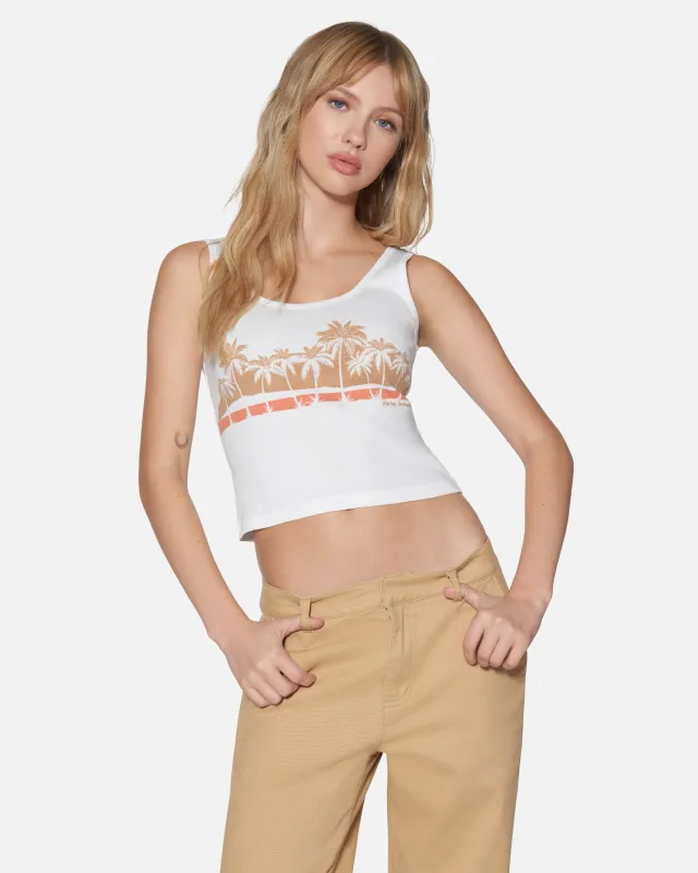 Sea-Nario Scoop Crop Tank sold by Hurley