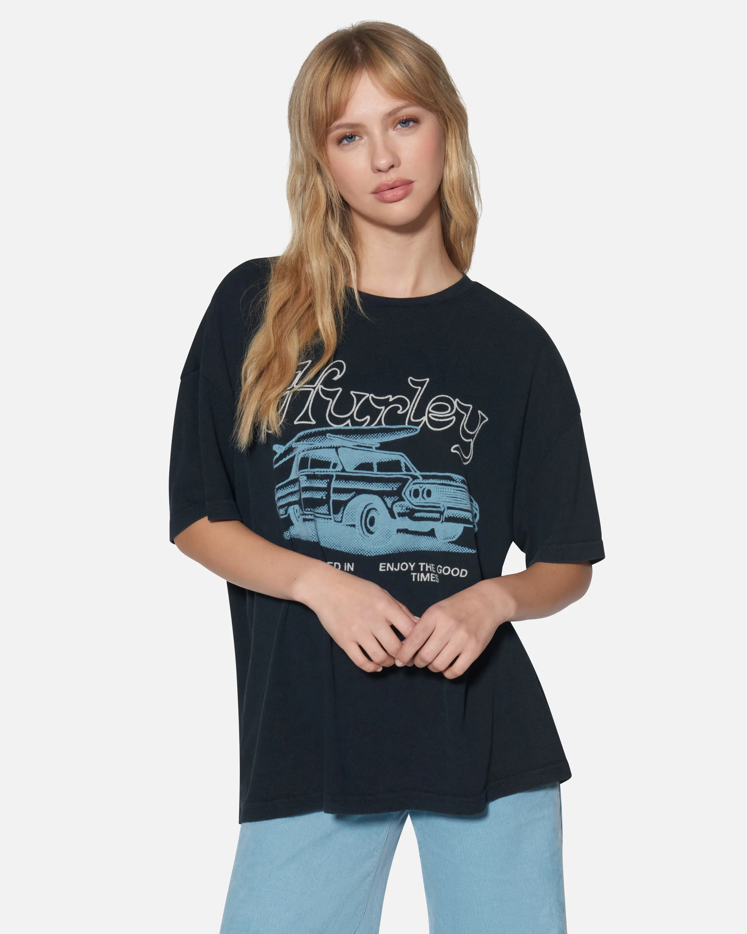Enjoy The Good Boyfriend Tee sold by Hurley