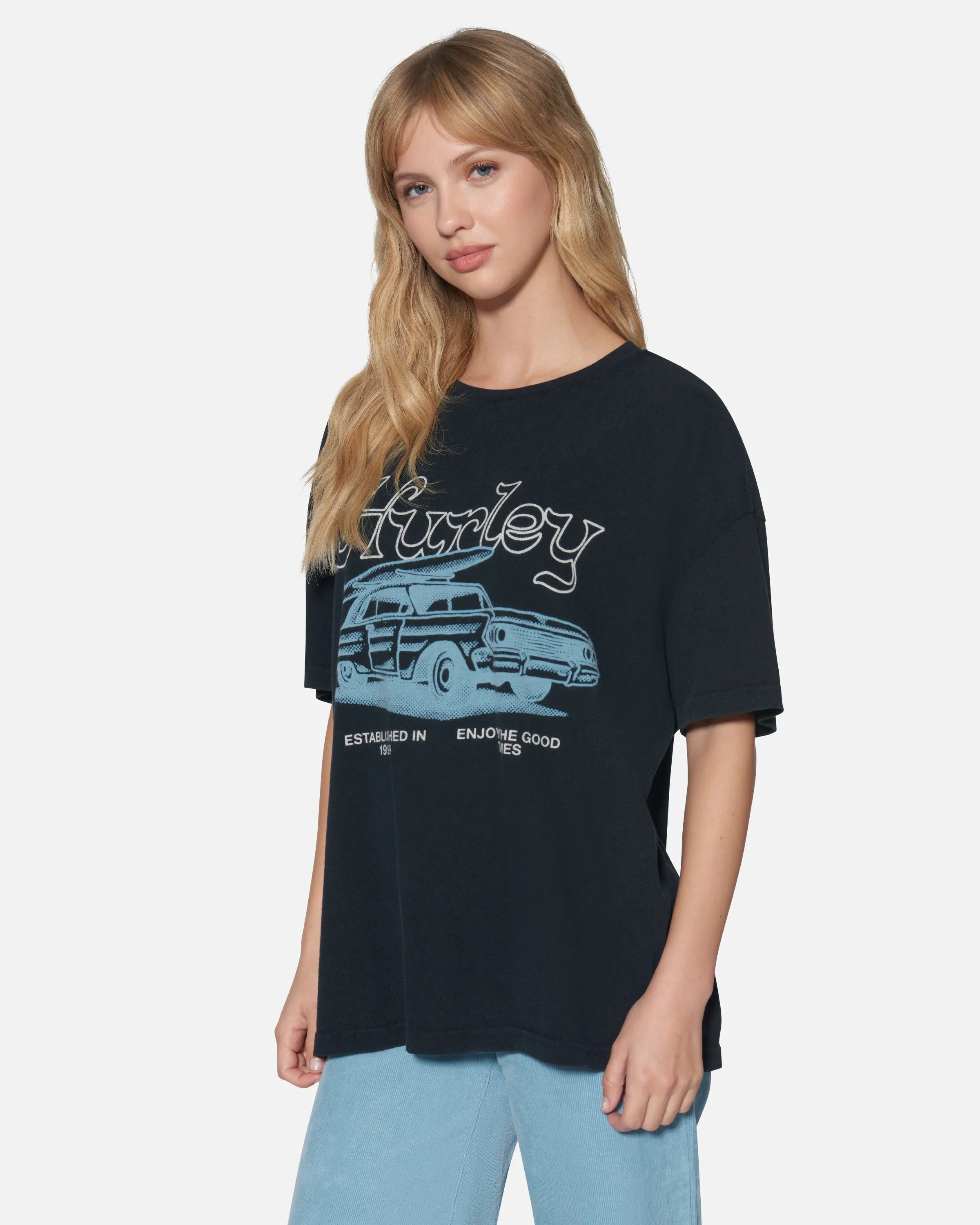 Enjoy The Good Boyfriend Tee sold by Hurley product image thumbnail 3
