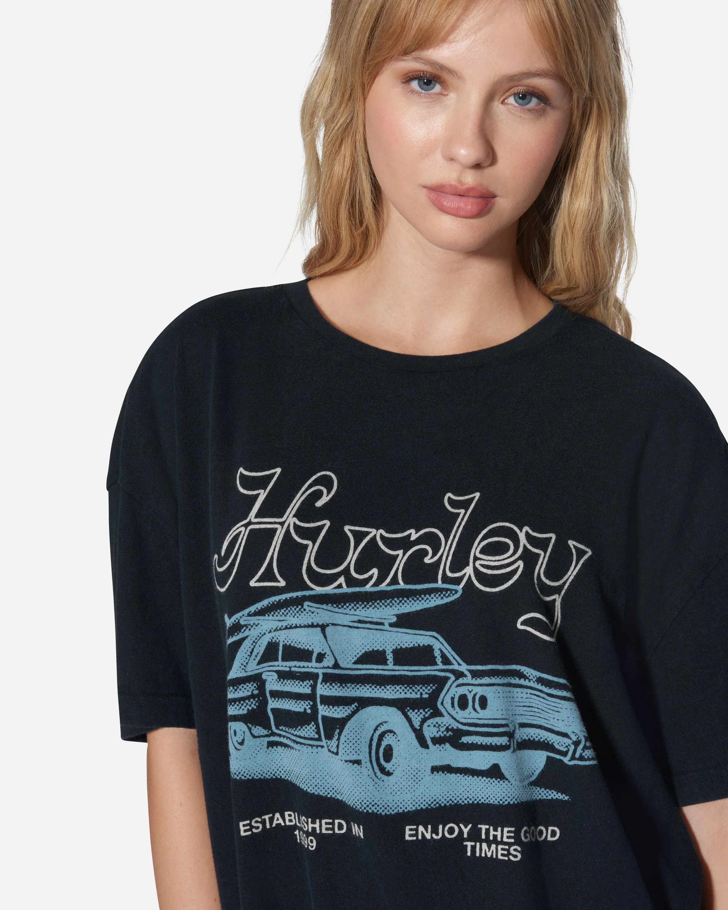 Enjoy The Good Boyfriend Tee sold by Hurley product image thumbnail 4