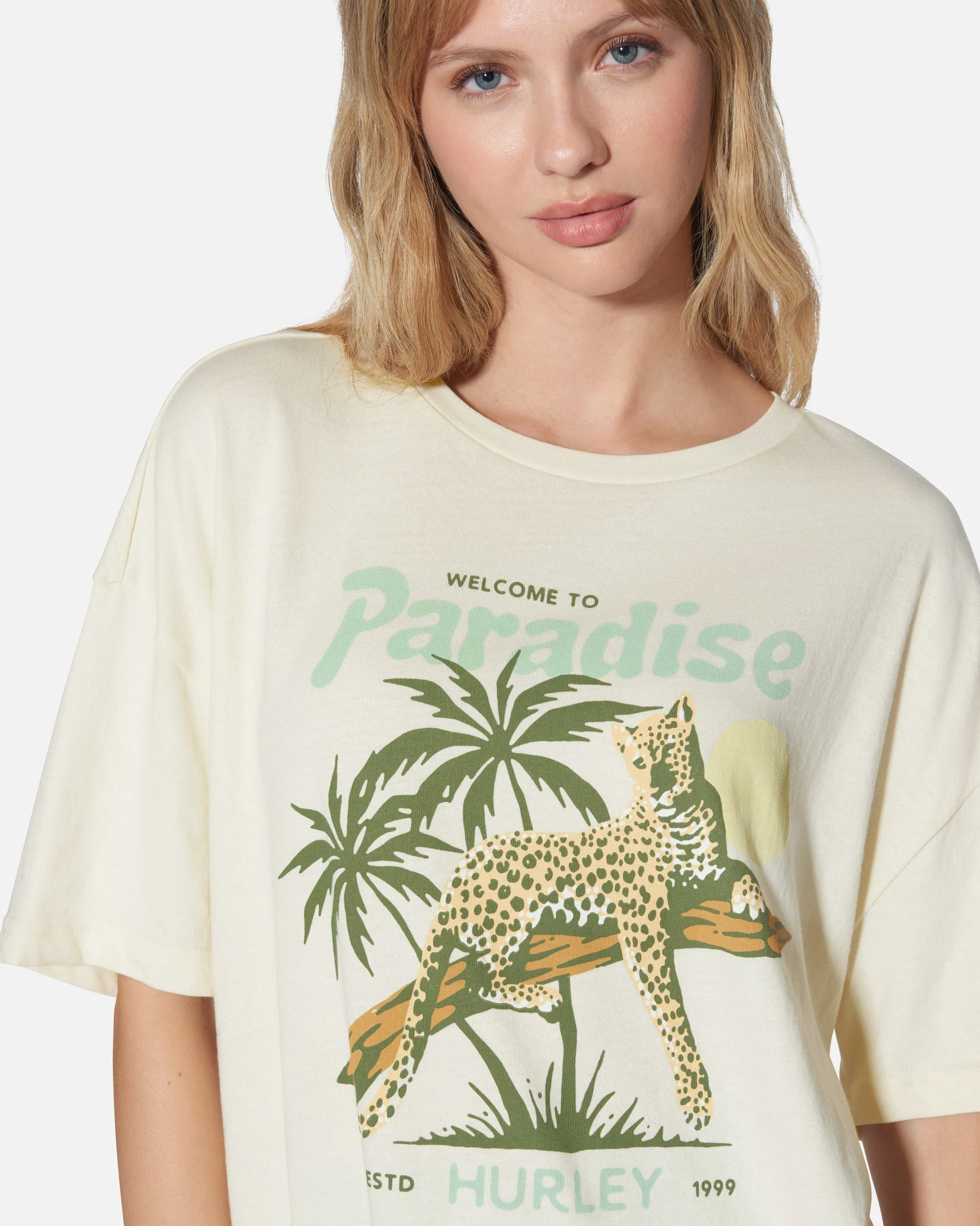 Welcome To Paradise Boyfriend Tee sold by Hurley product image thumbnail 4