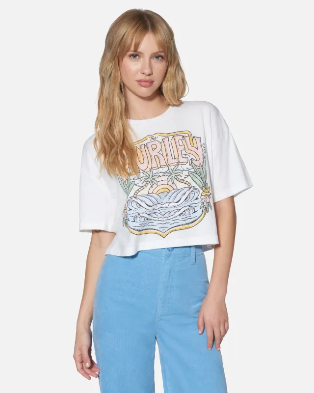 Big Breakers Boxy Crop Tee sold by Hurley