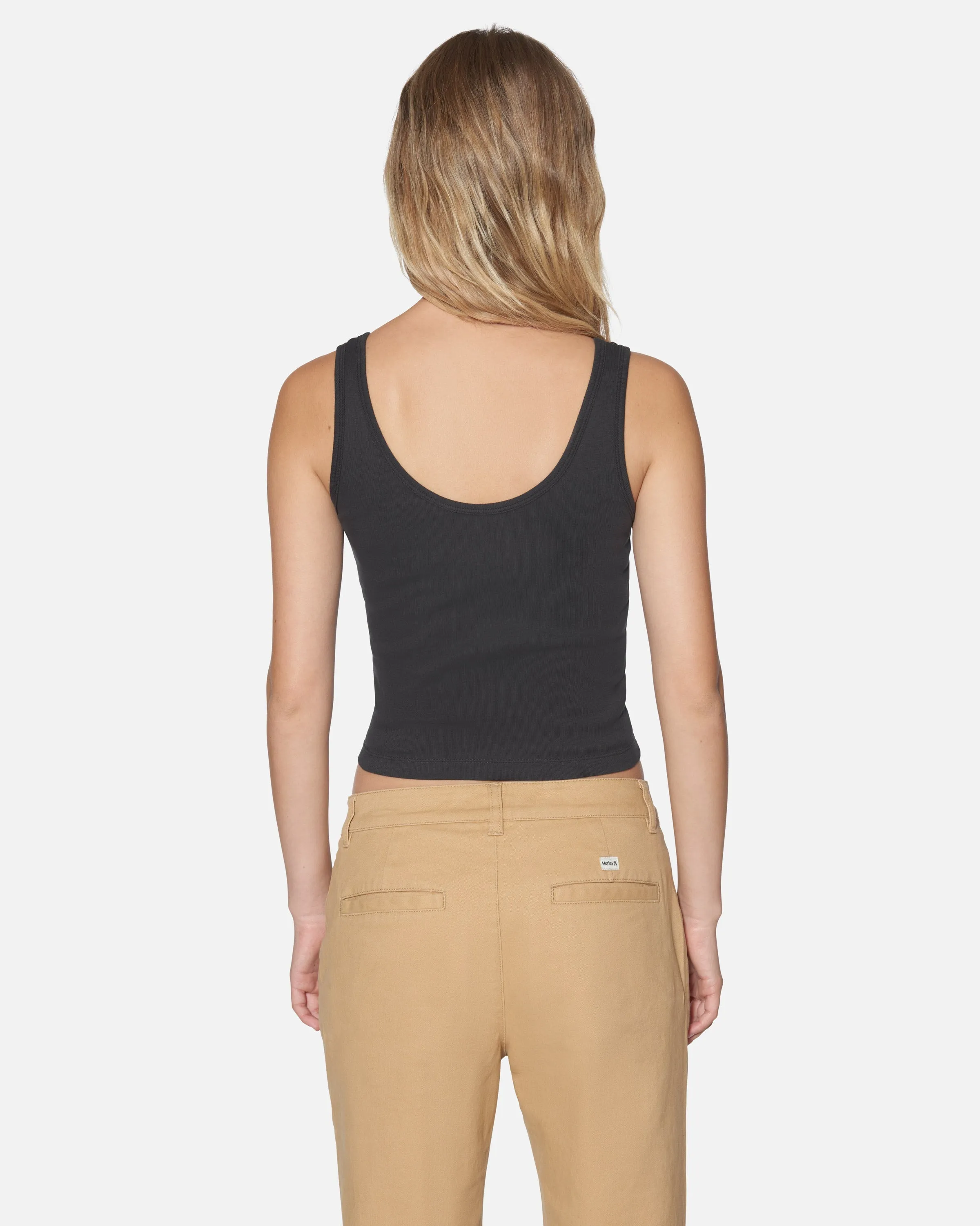 Roasted Scoop Crop Tank sold by Hurley product image thumbnail 2