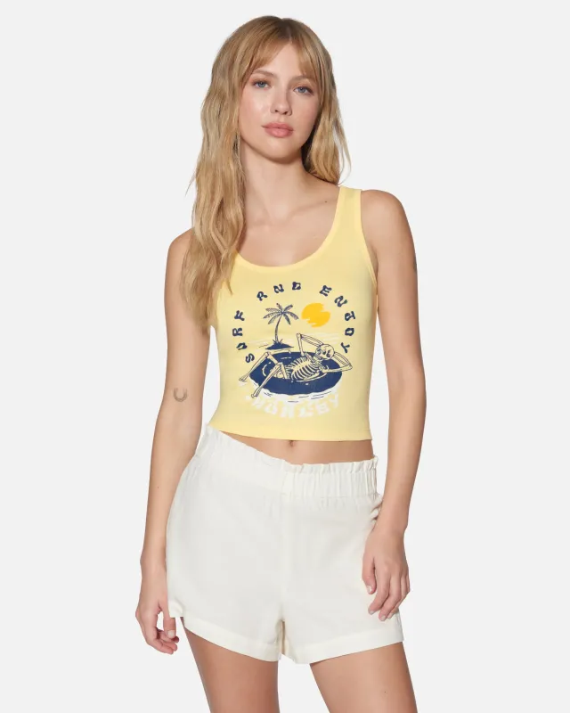 Floating Scoop Neck Tank sold by Hurley