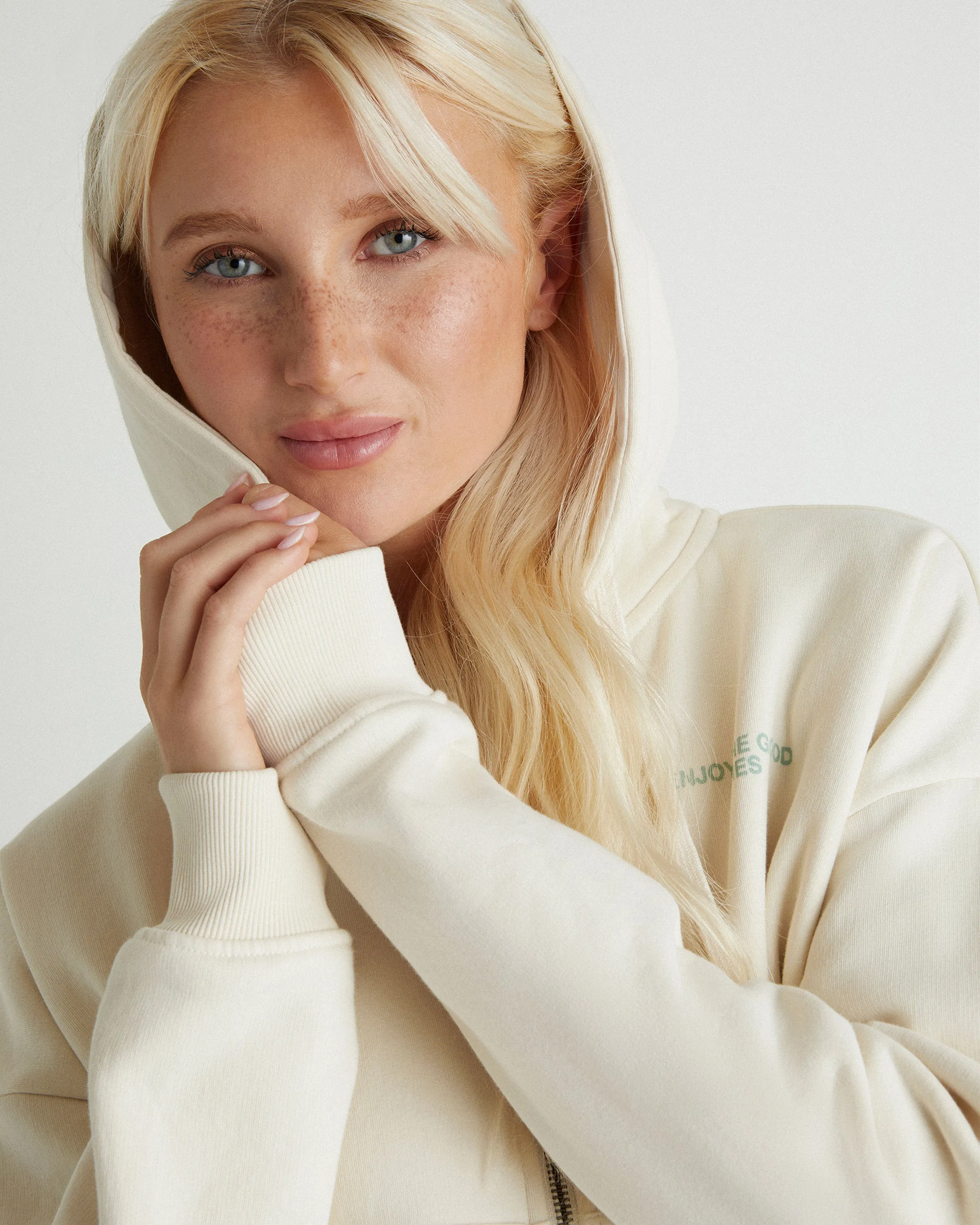 Enjoy The Good Crop Zip Hoodie sold by Hurley product image thumbnail 4