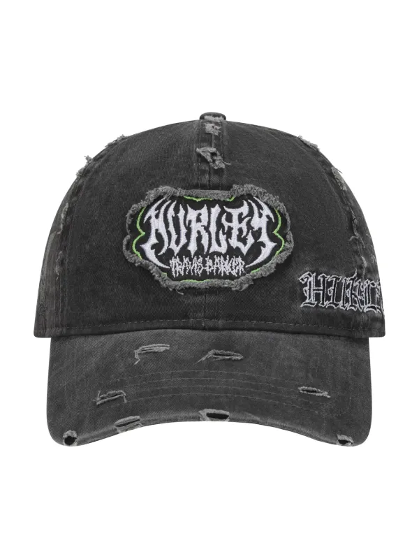 Hurley x Travis Barker Destroyed Wash Hat sold by Hurley