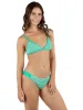 Crimp Stripe Side Tab Cheeky Bikini Bottom sold by Hurley