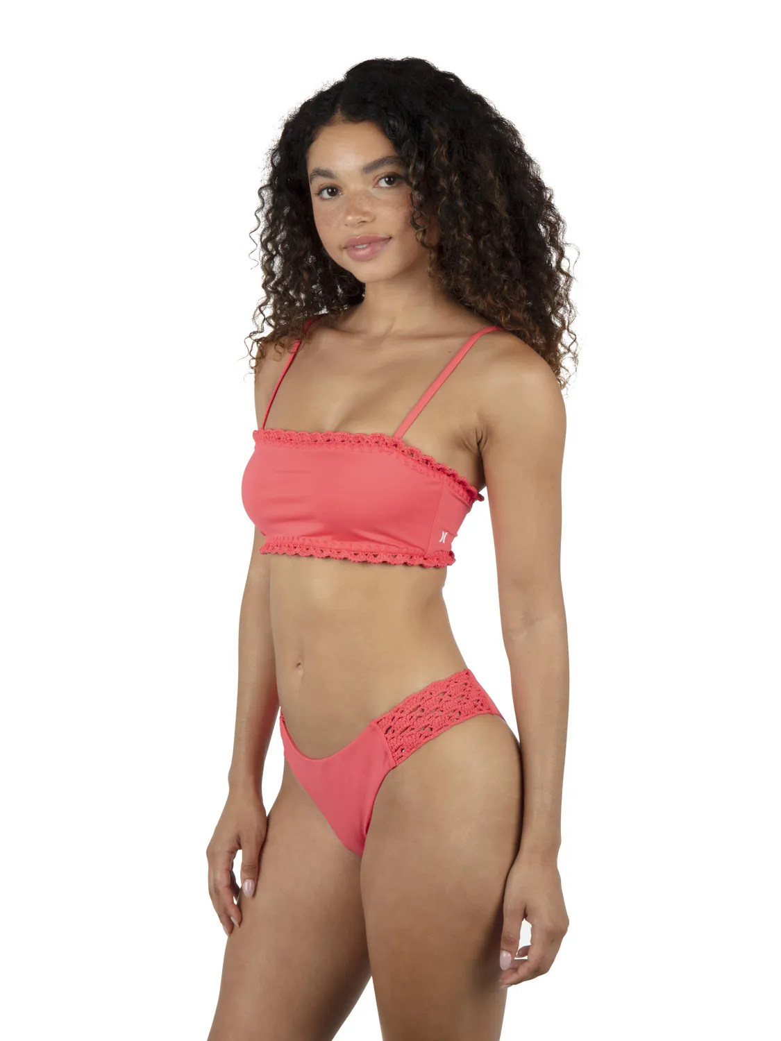 Macrame Cheeky Hipster Bikini Bottom sold by Hurley product image thumbnail 3