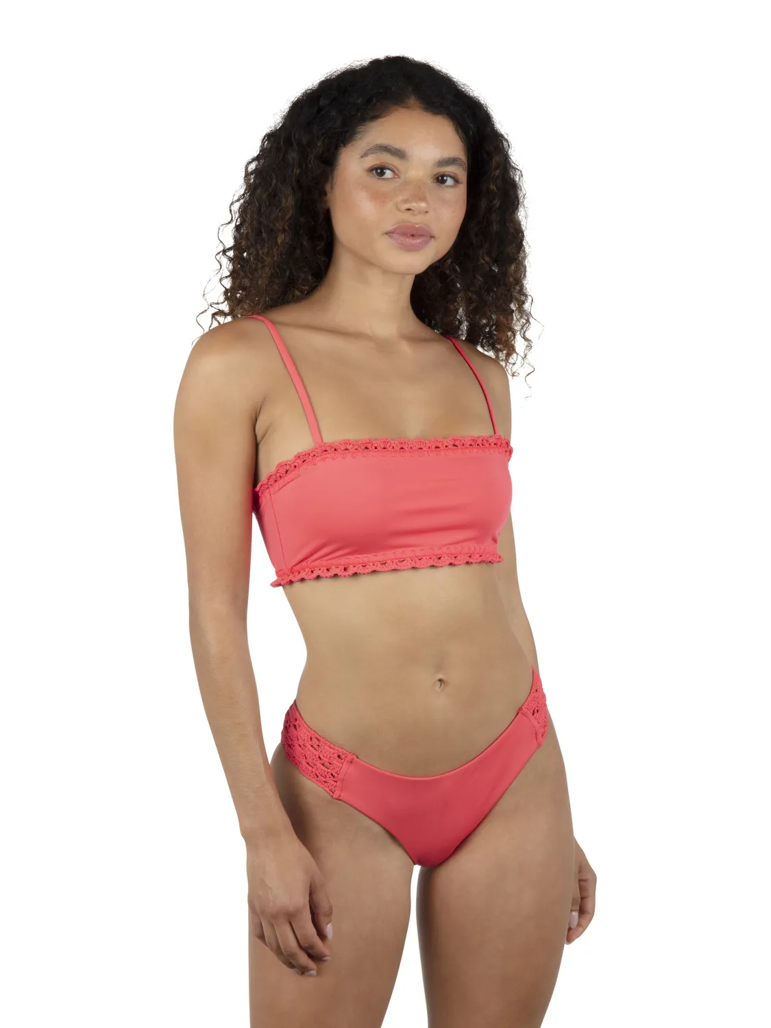 Macrame Cheeky Hipster Bikini Bottom sold by Hurley product image thumbnail 4