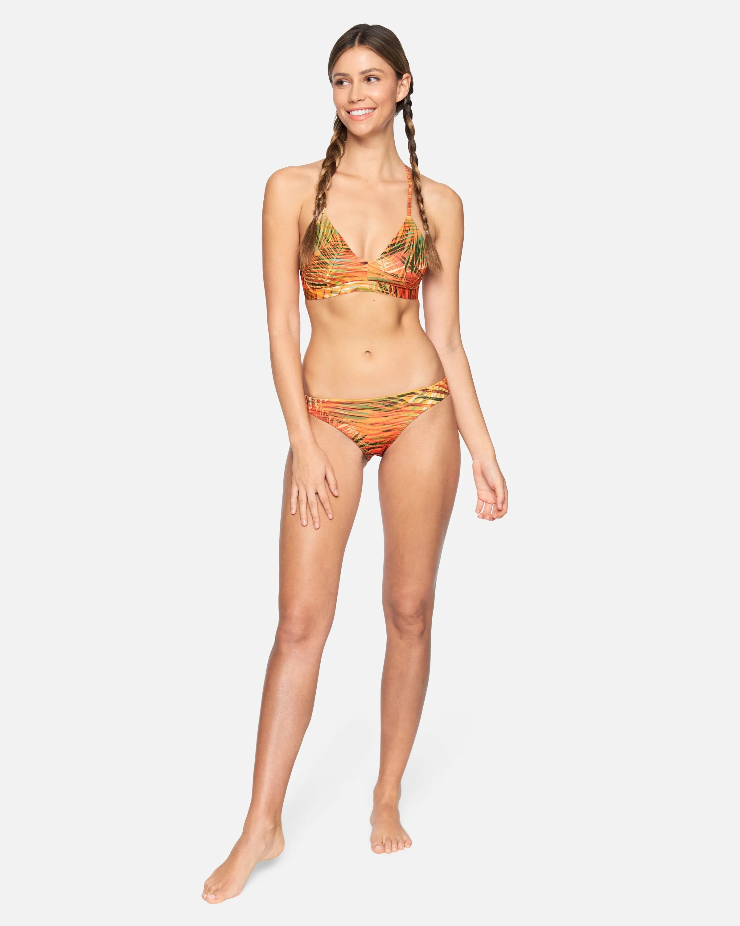 Primavera Palm Reversible Moderate Bikini Bottom sold by Hurley product image thumbnail 5