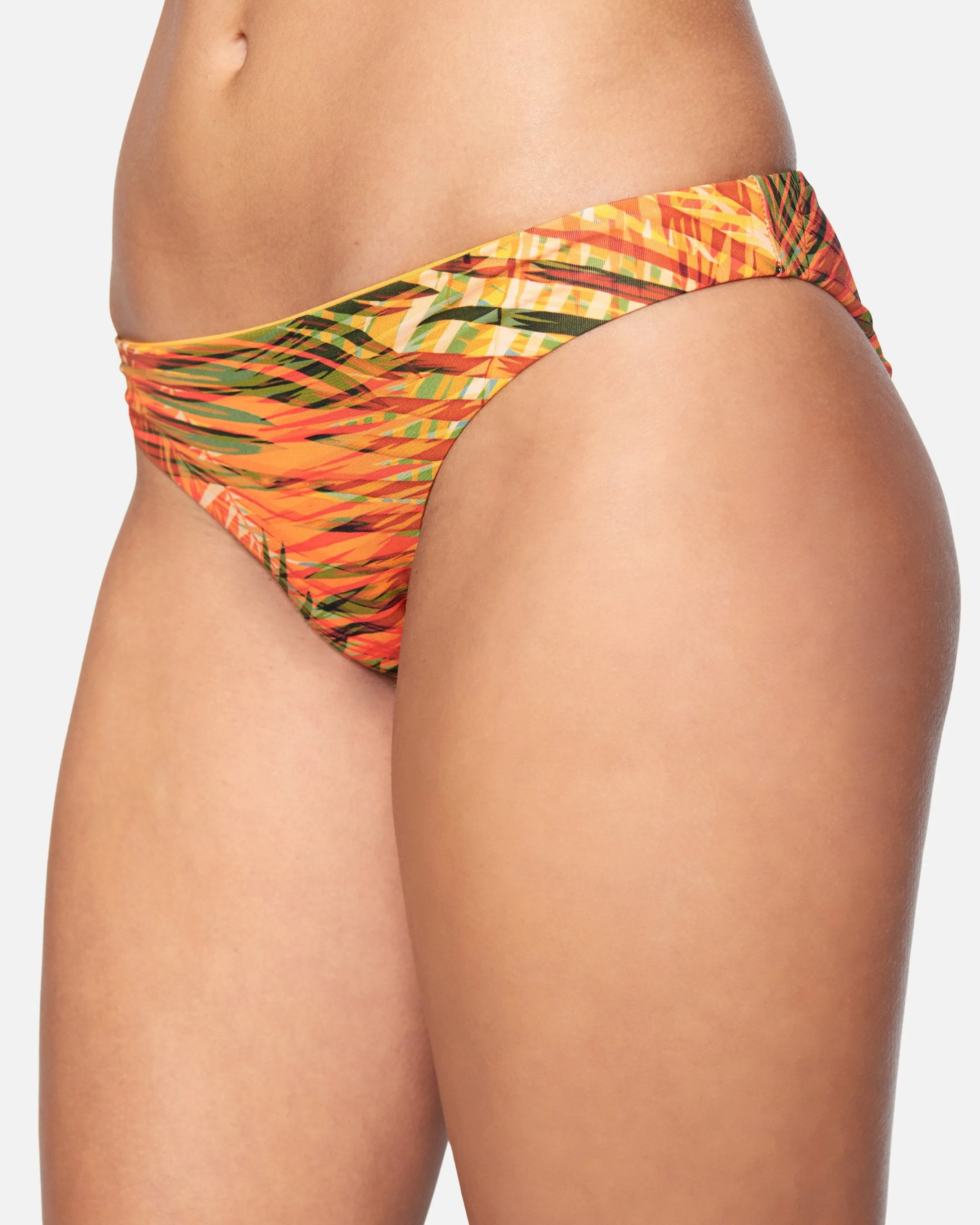Primavera Palm Reversible Moderate Bikini Bottom sold by Hurley product image thumbnail 3