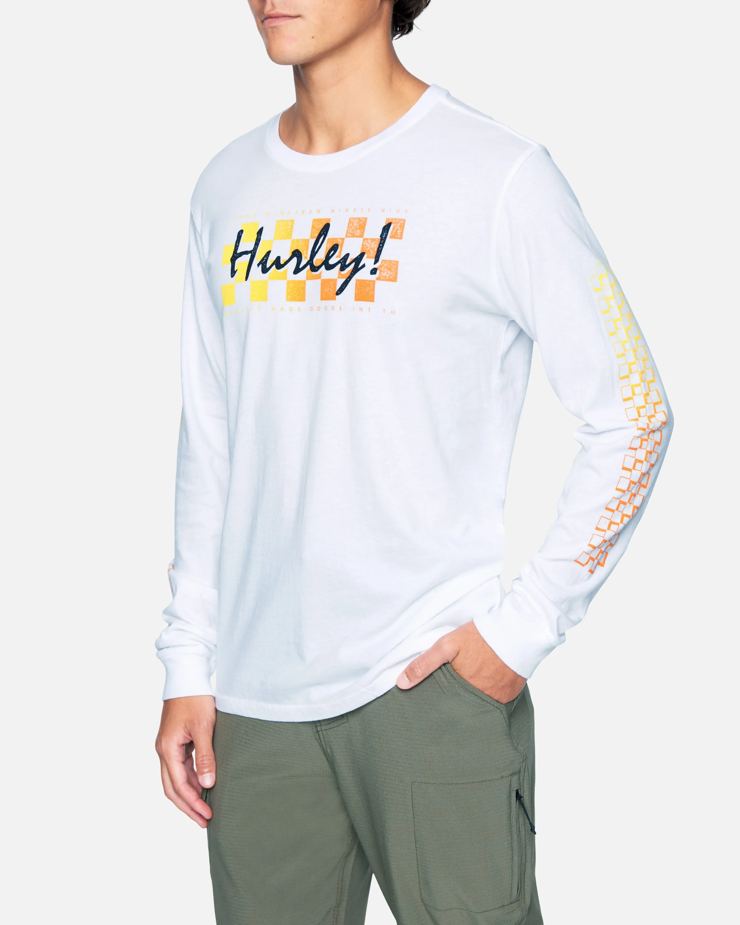 Everyday Washed Finishline Long Sleeve T-Shirt sold by Hurley product image thumbnail 3