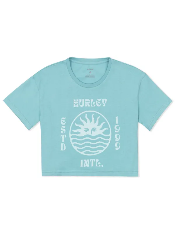 Bliss Boxy Crop Tee sold by Hurley