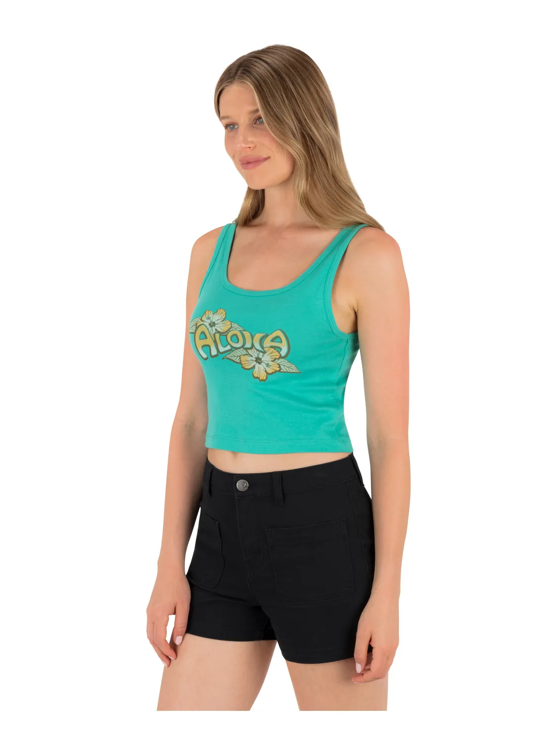 Aloha Scoop Crop Tank sold by Hurley product image thumbnail 5