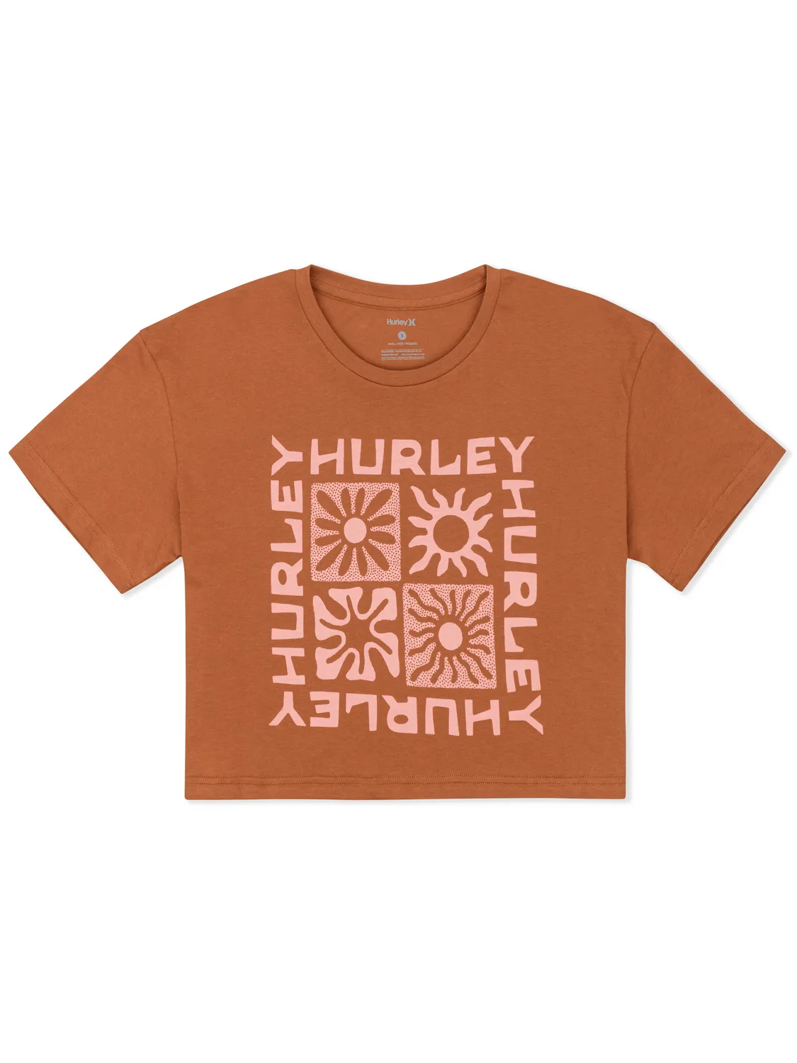 Botany Boxy Crop Tee sold by Hurley