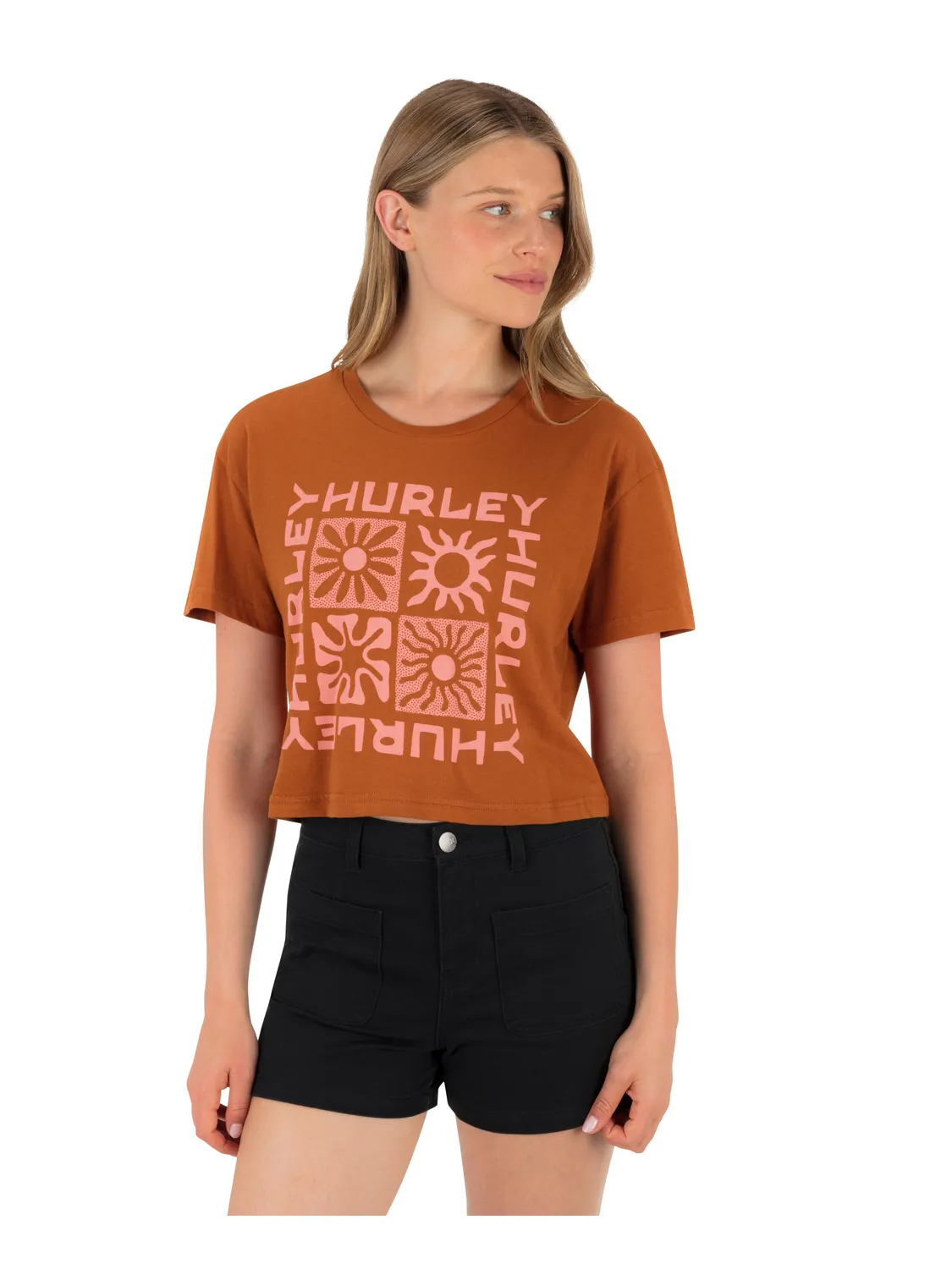 Botany Boxy Crop Tee sold by Hurley product image thumbnail 3
