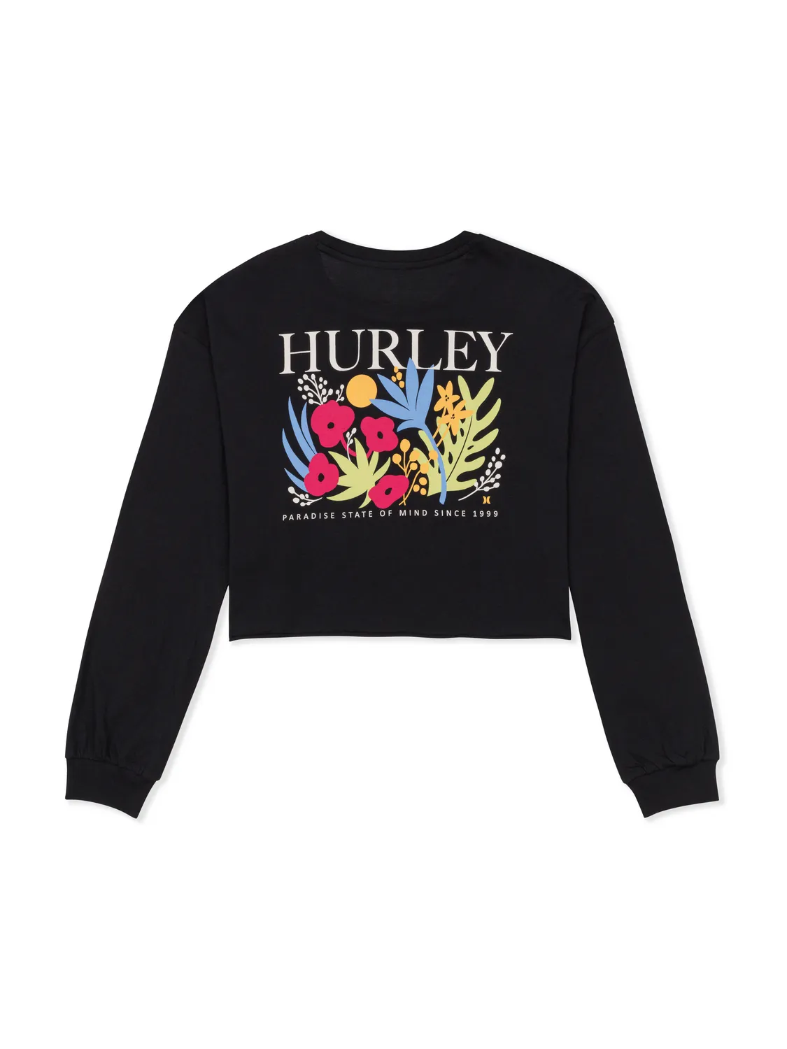 Floreal Long Sleeve Crop T-Shirt sold by Hurley product image thumbnail 2