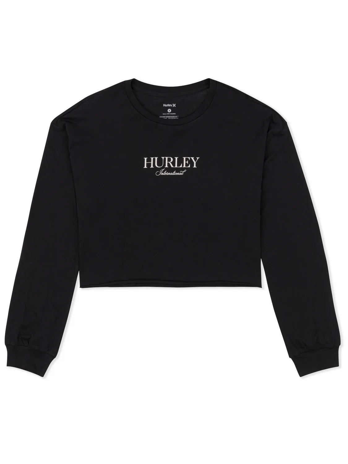 Floreal Long Sleeve Crop T-Shirt sold by Hurley