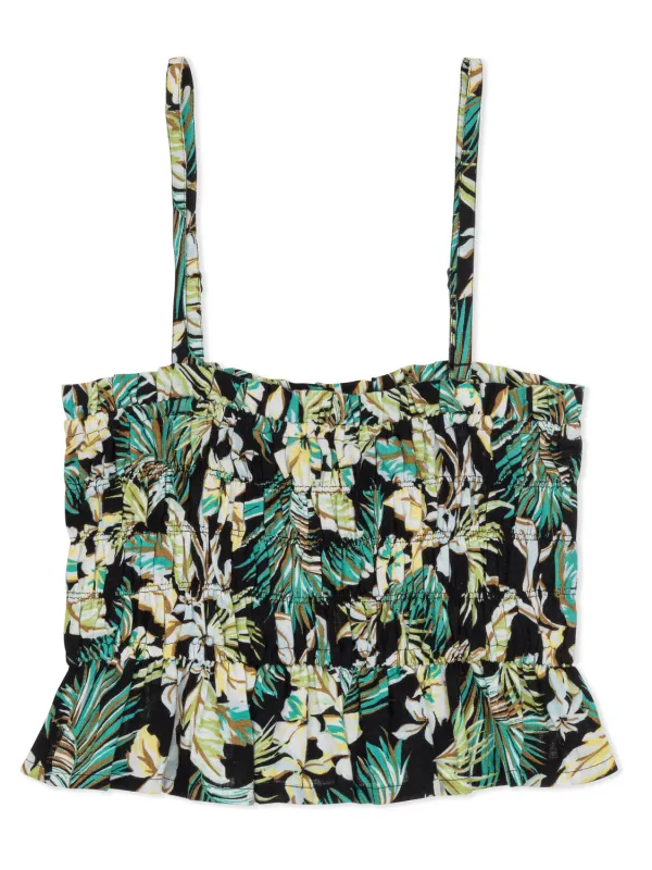 Fall Palms Tube Top made by Hurley