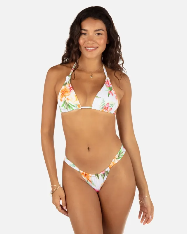 Malia Soft Tie Triangle Bikini Top sold by Hurley